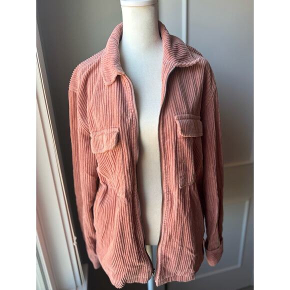 URBAN OUTFITTERS CORDUROY APRICOT PEACH COLOR SIZE MED - Picture 4 of 7